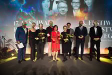 <p>17. Festiwal Reżyserii Filmowej im. Sylwestra Chęcińskiego i 13. Festiwal Aktorstwa Filmowego im. Tadeusza Szymkowa trwały we Wrocławiu od 6 do 11 kwietnia. Od lewej: Piotr Gąsowski, Sonia Bohosiewicz, Zbigniew Zamachowski, Grzegorz Dębowski, Hanna Śleszyńska, Gabriela Muskała, Adam Bobik, Jacek Sutryk i Stanisław Dzierniejko&nbsp;</p>